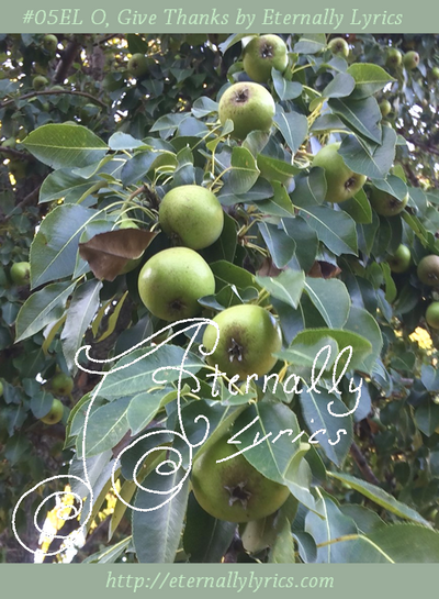 05EL O Give Thanks by Eternally Lyrics